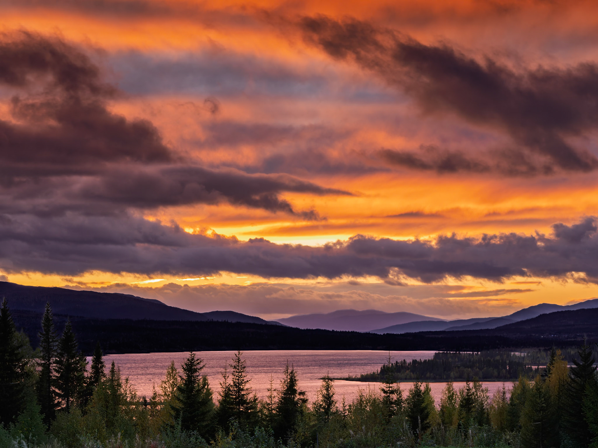 Nordanås am Umnässjön E12