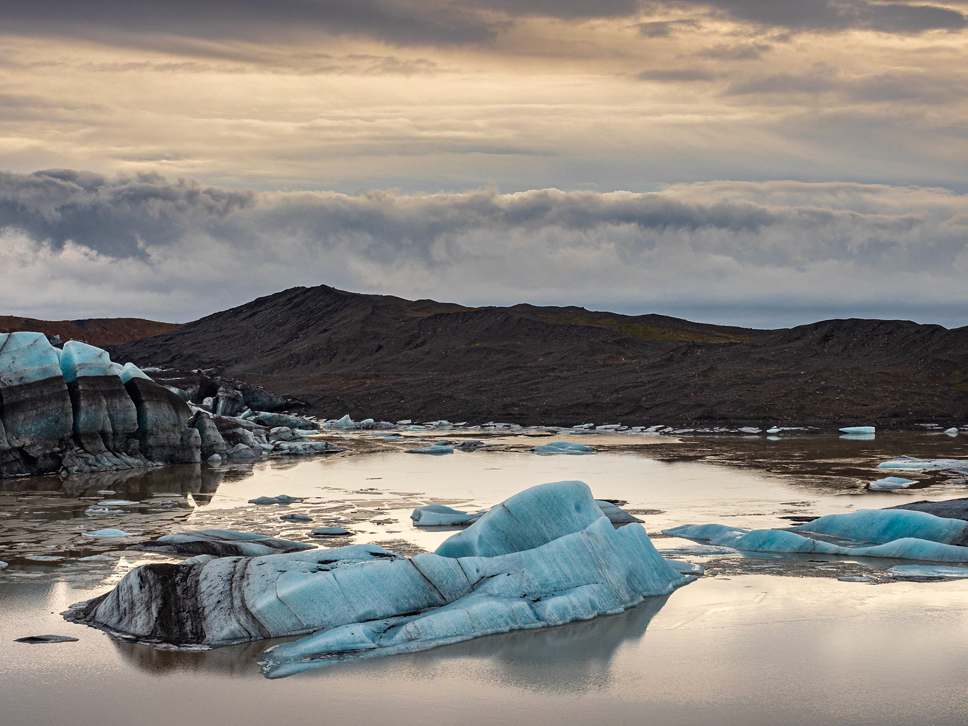 Svinafell Gletscherlagune