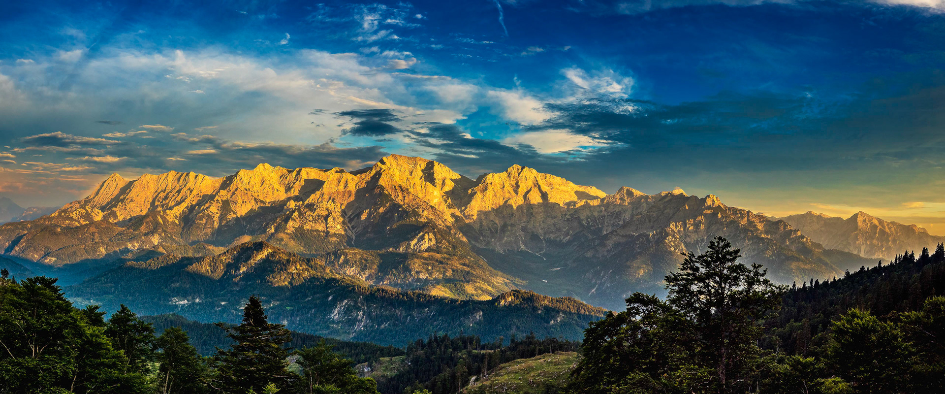 Blick zum Phyrn-Priel Massiv