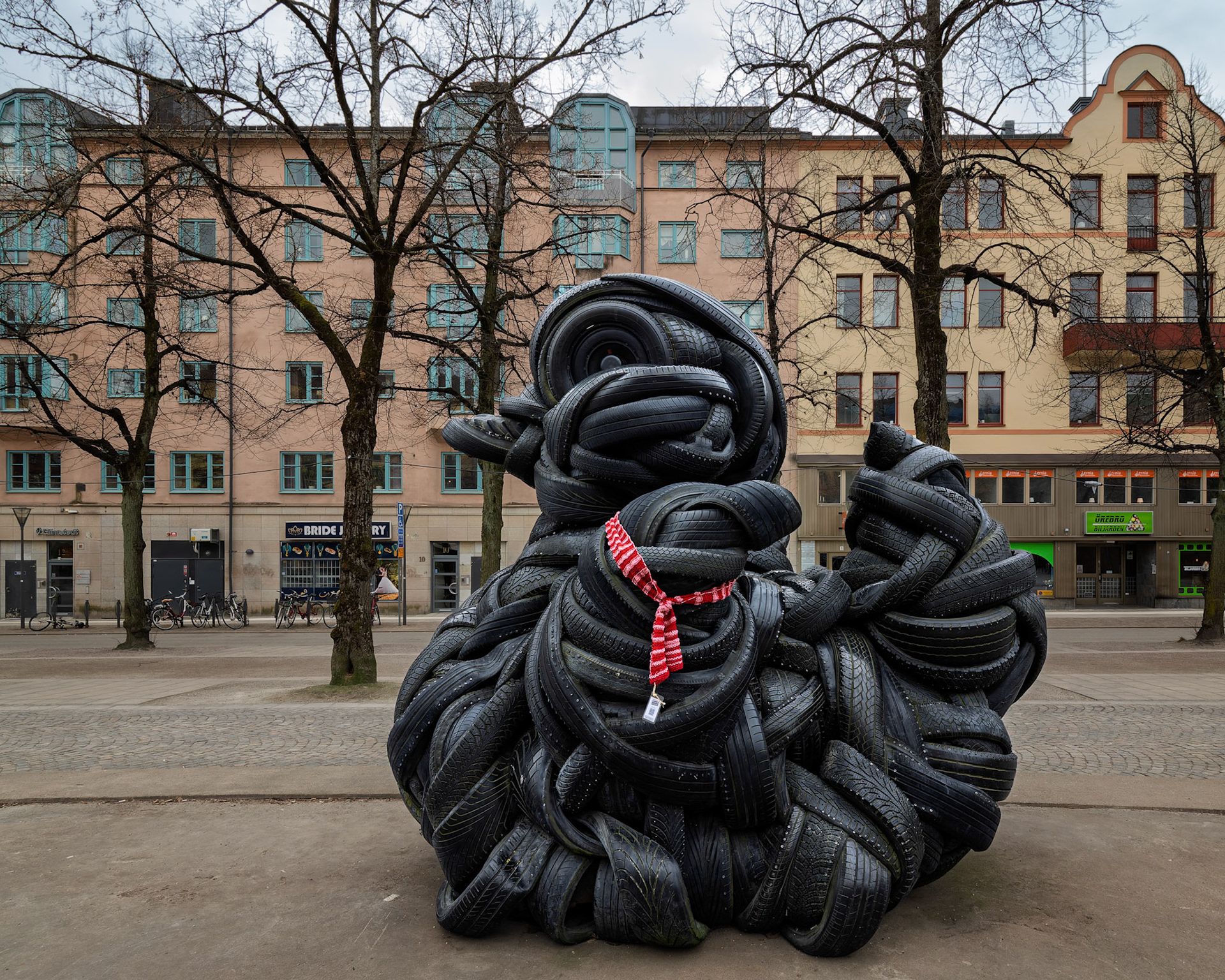 "Gummiente" in Örebro