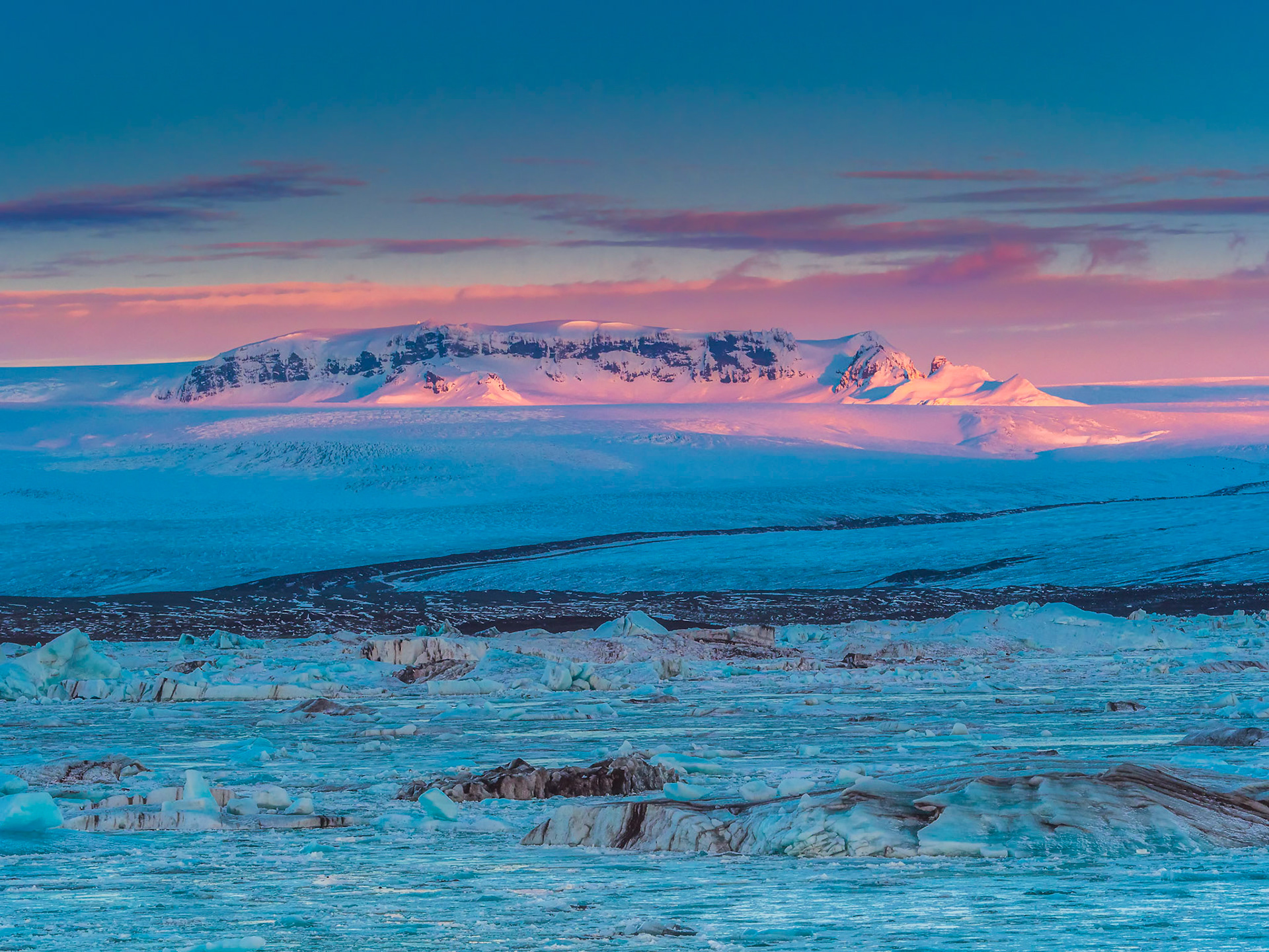 Jökulsárlón Gletscherlagune