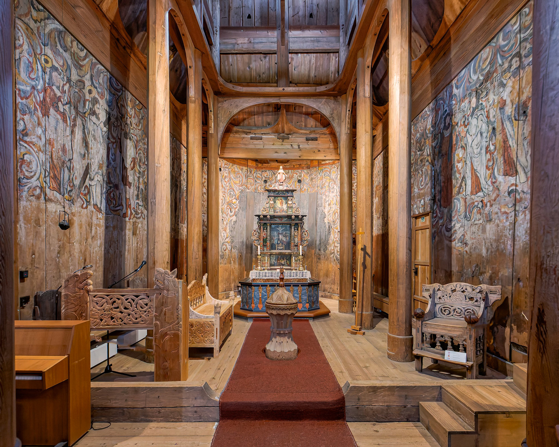 Stabkirche in Heddal