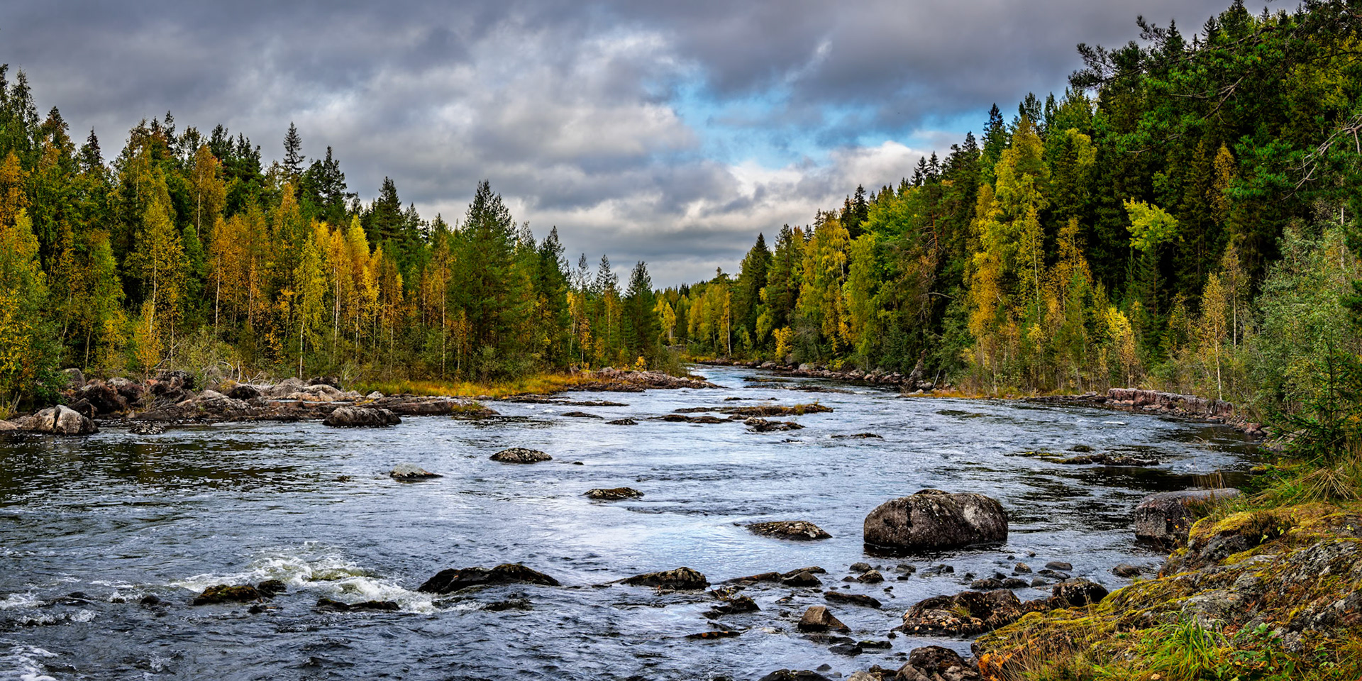 An der E12 vor Storuman