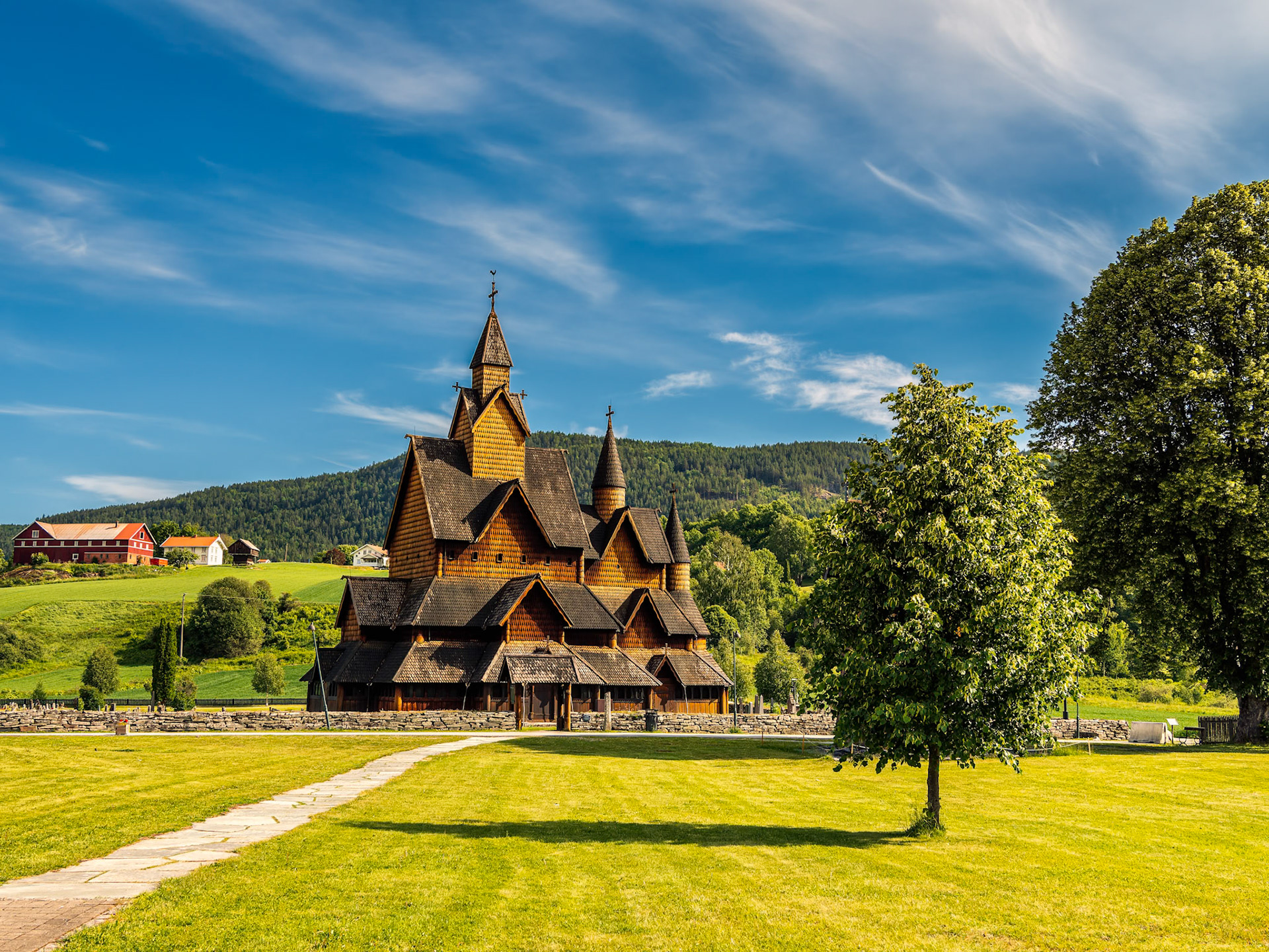 Stabkirche in Heddal