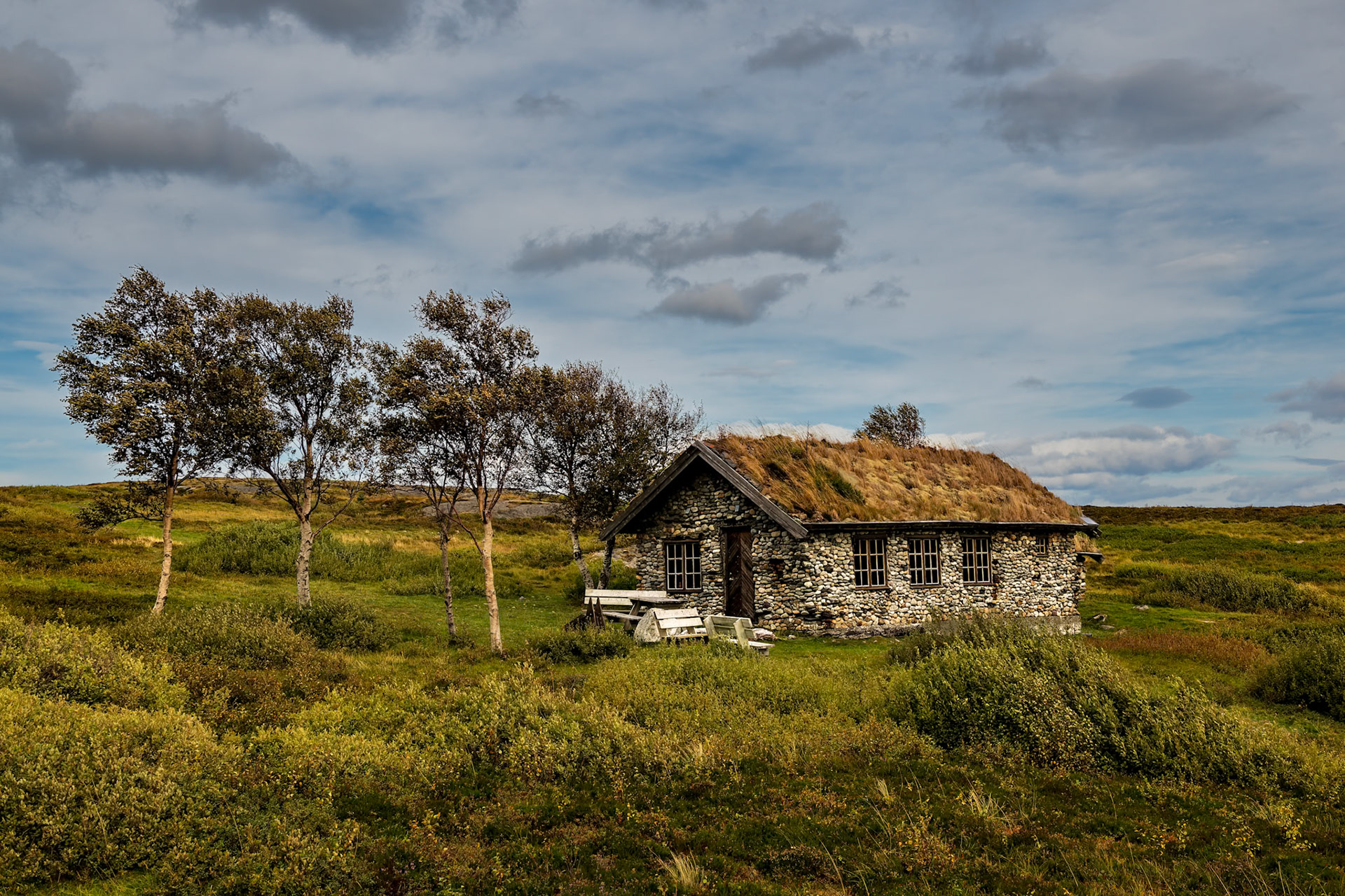 Das alte Haus auf Leka