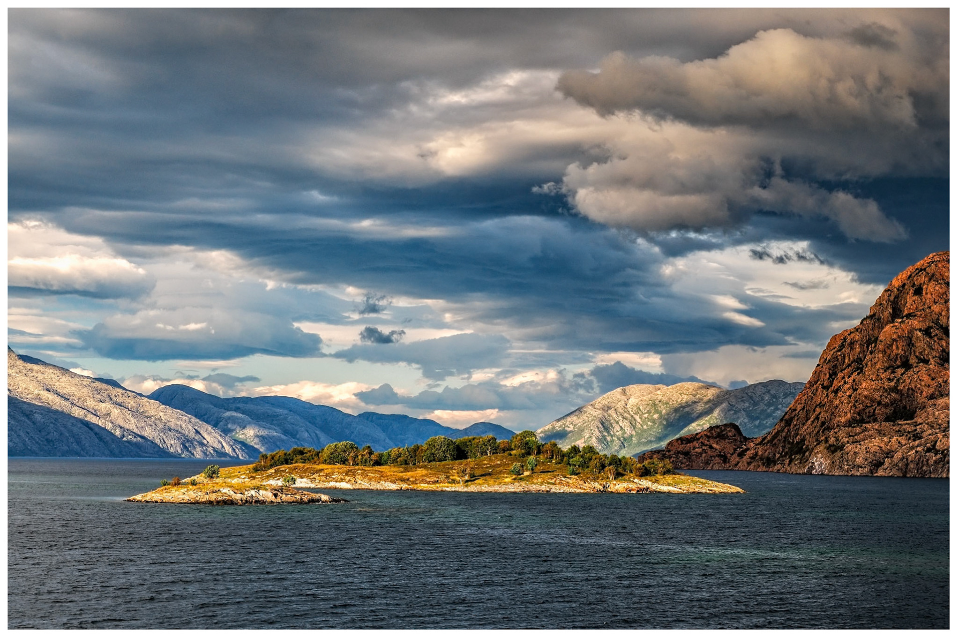 Auf der Fähre nach Tjøtta