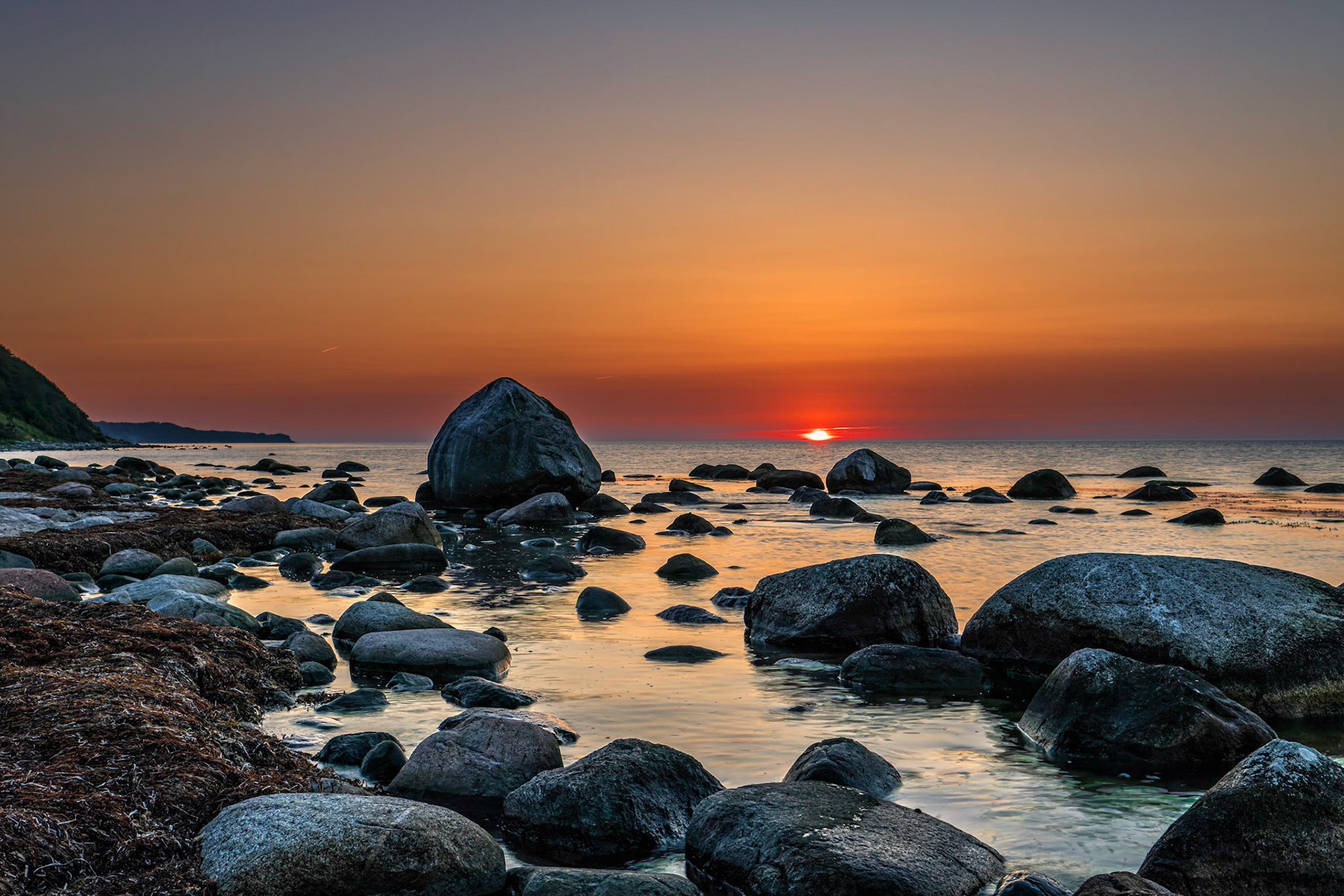 Sonnenuntergang am Kap Arkona