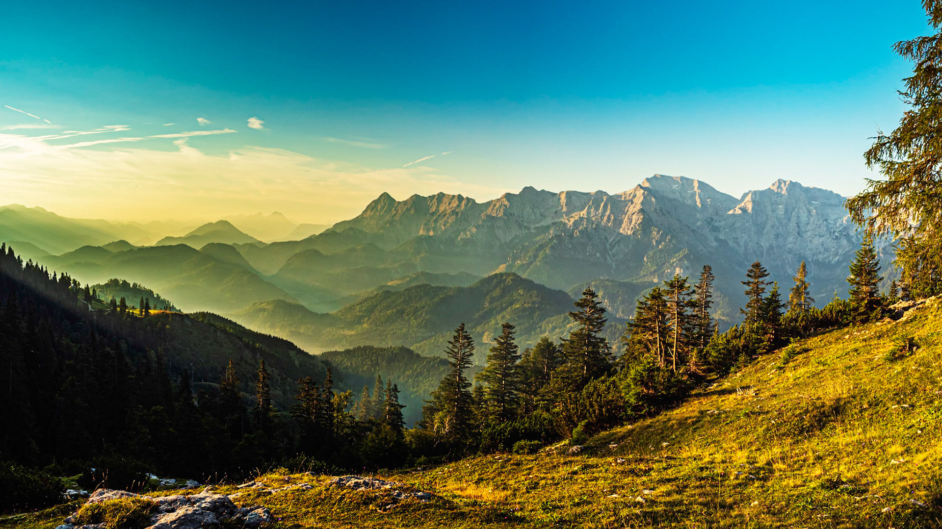 Blick zum Phyrn-Priel Massiv