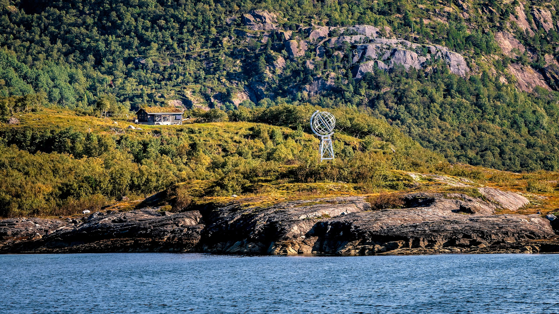 Auf der Fähre nach Jektvik über den Polakreis