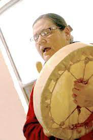 Marie Gaudet. Líder cultural pueblo Anishinaabe, Canadá.