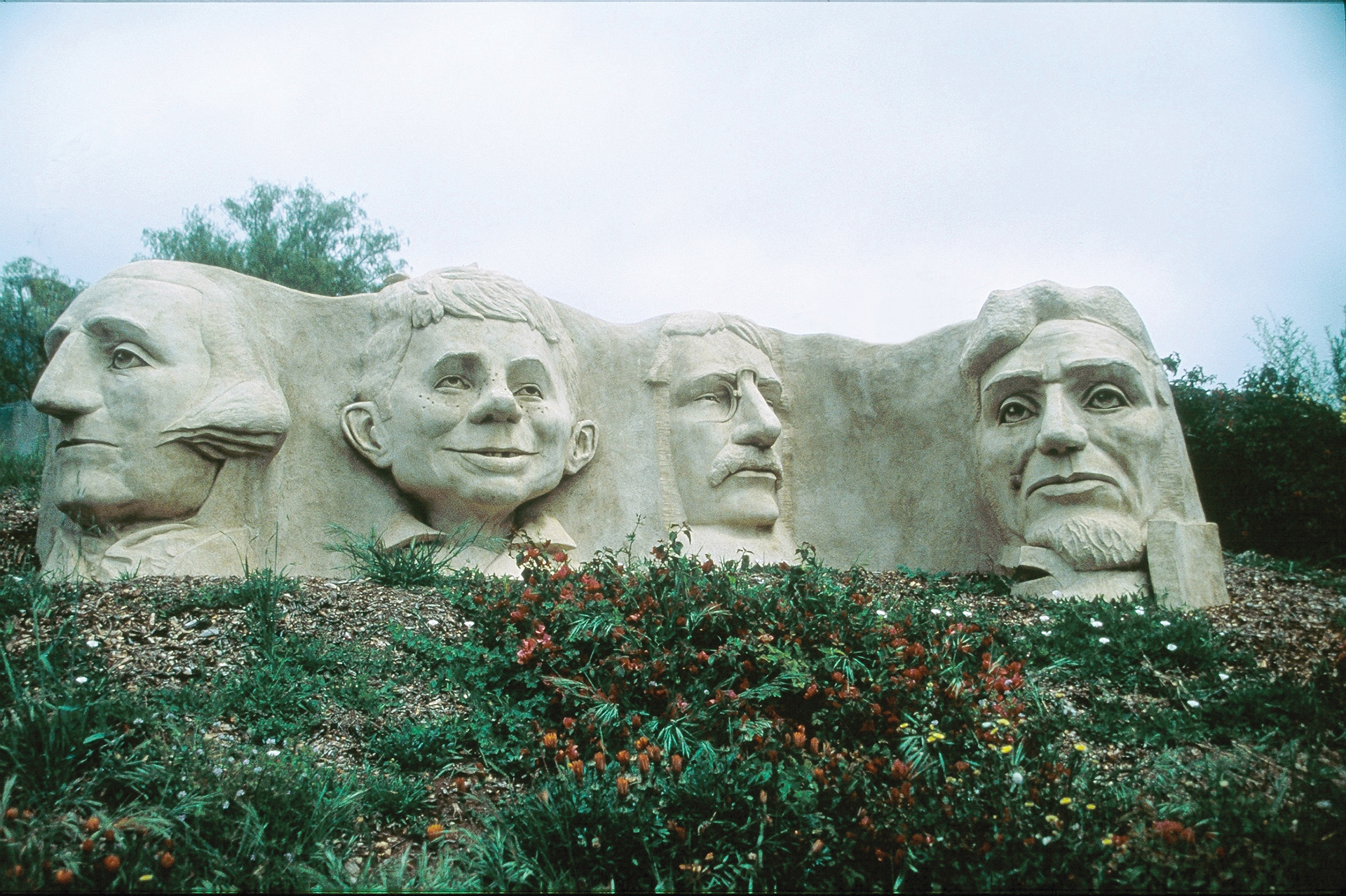 Mount Mushroar, by Martin Fwler, made from fiberglass & reinforced concrete