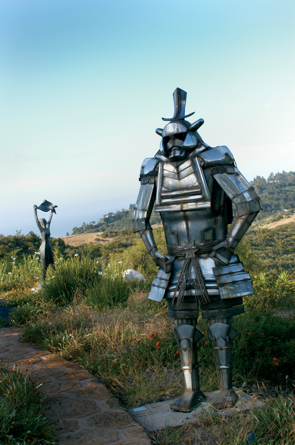 "Warrior" by Oscar Pumpin, made with chrome bumpers