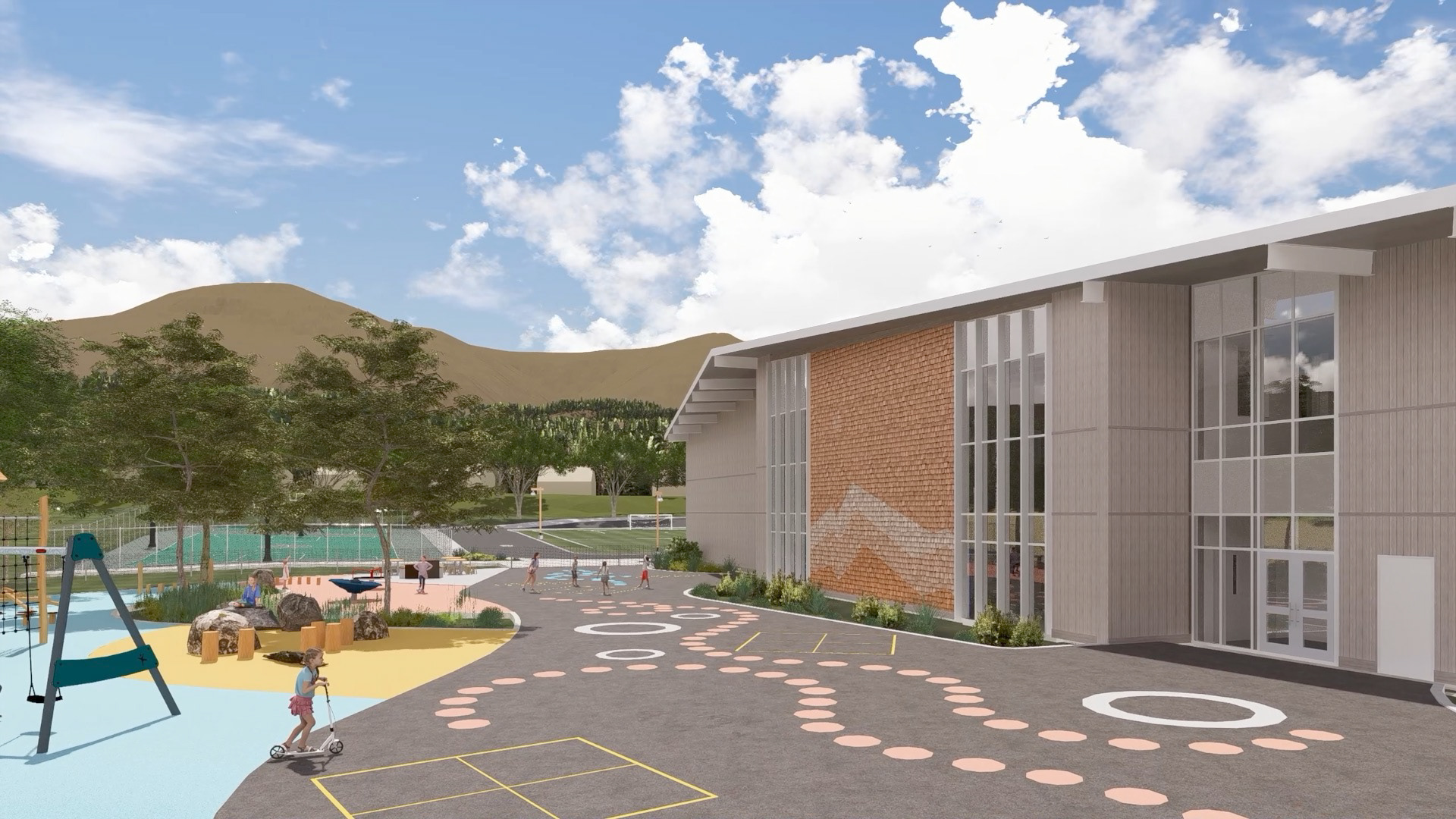 Grade 1-5 Playground (Render by TSPK STUDIO)