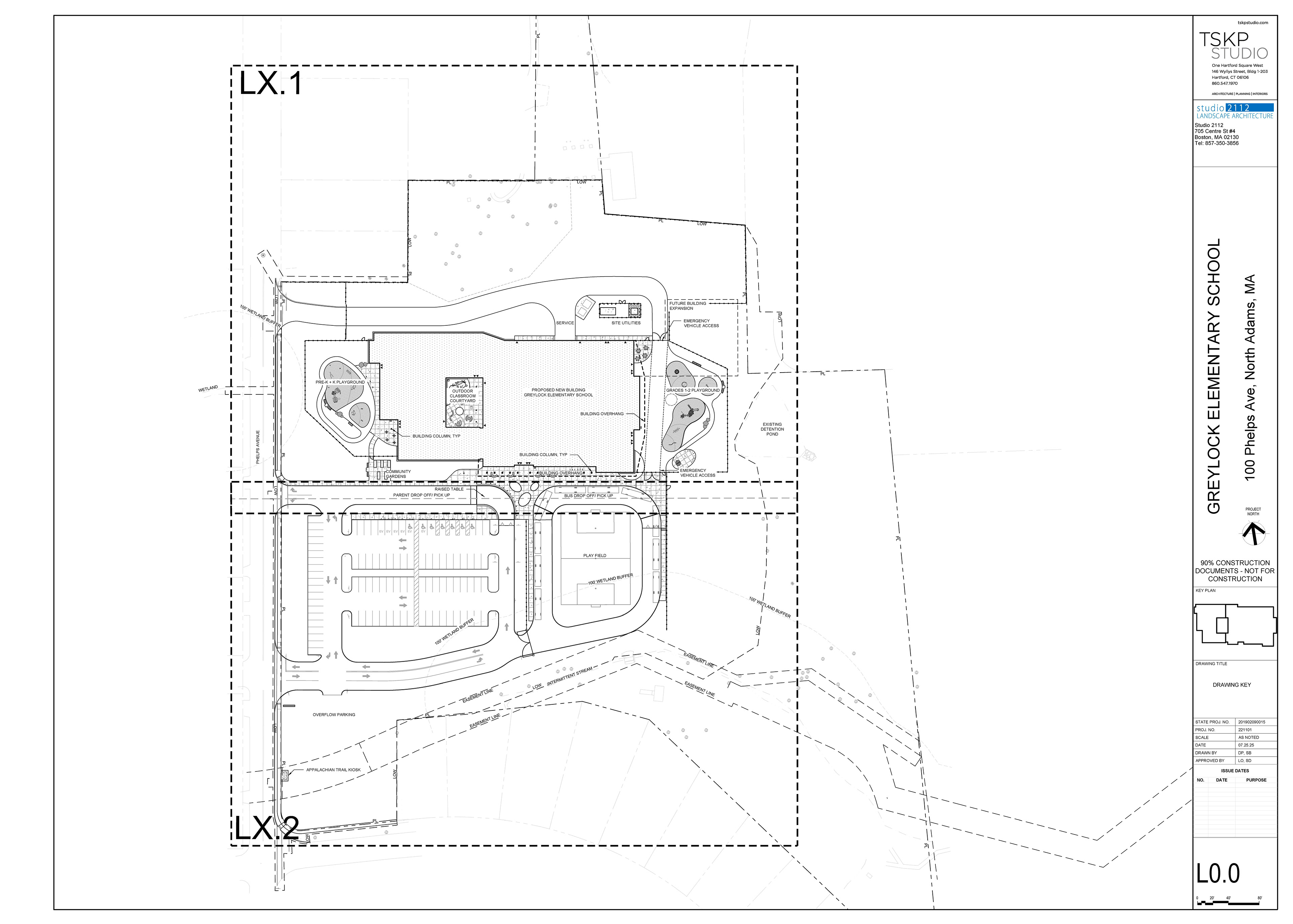 Key Plan (Construction Documents)