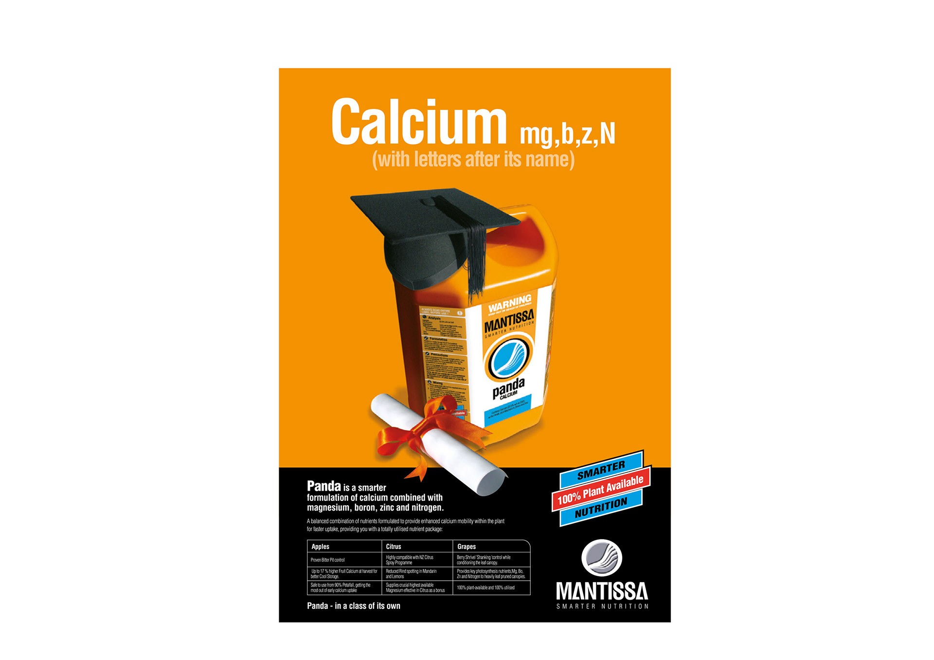 Mantissa Graduate Product Advert Design