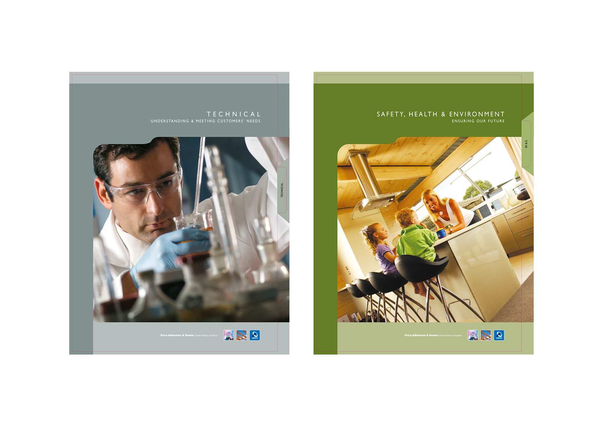 Orica Adhesives & Resins Promotional Indice Designs