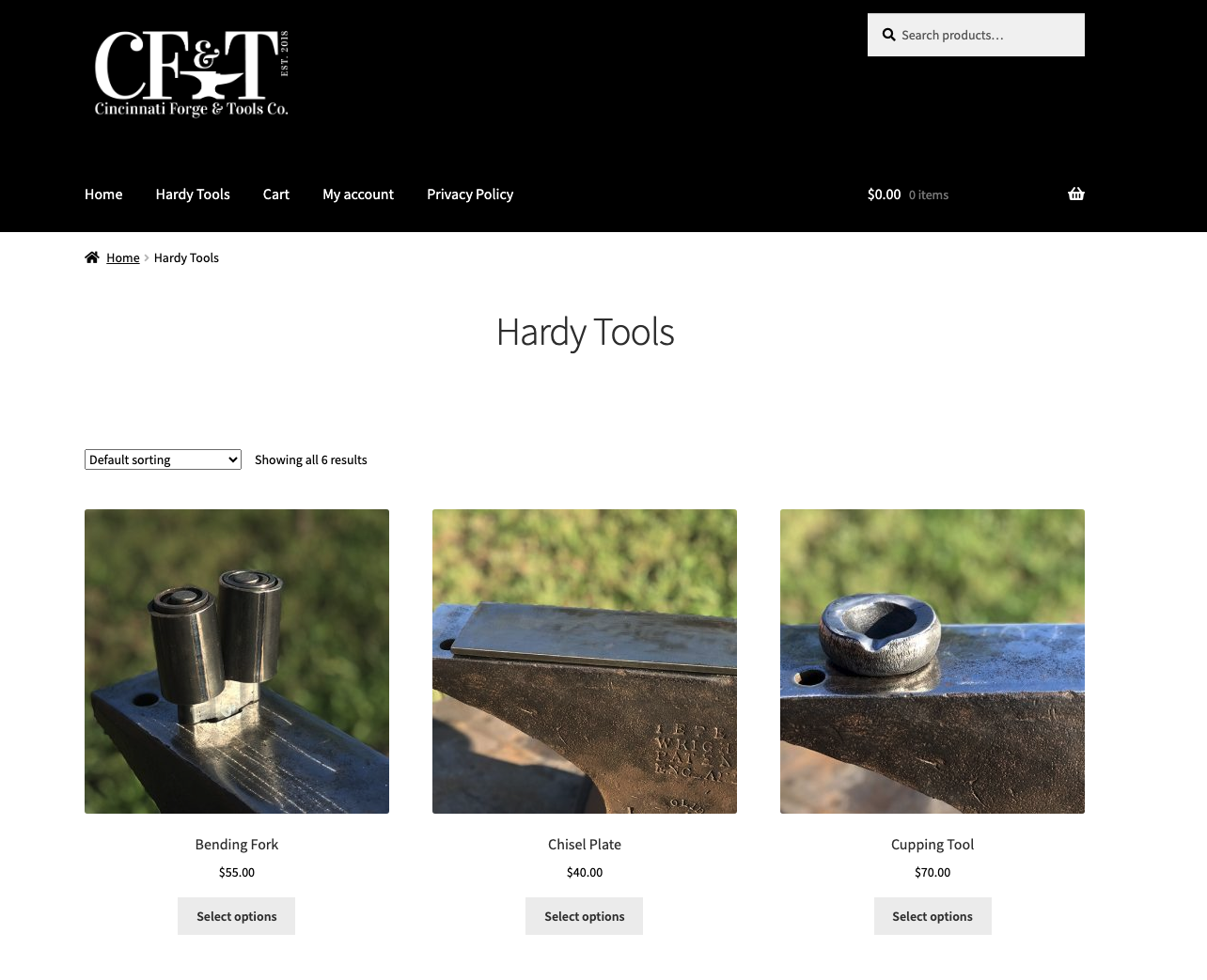 Shop Page
