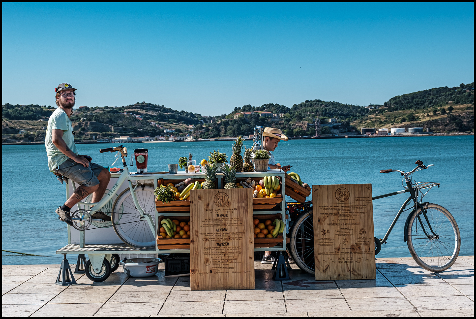 Cycle Powered Blender and Juice Bar