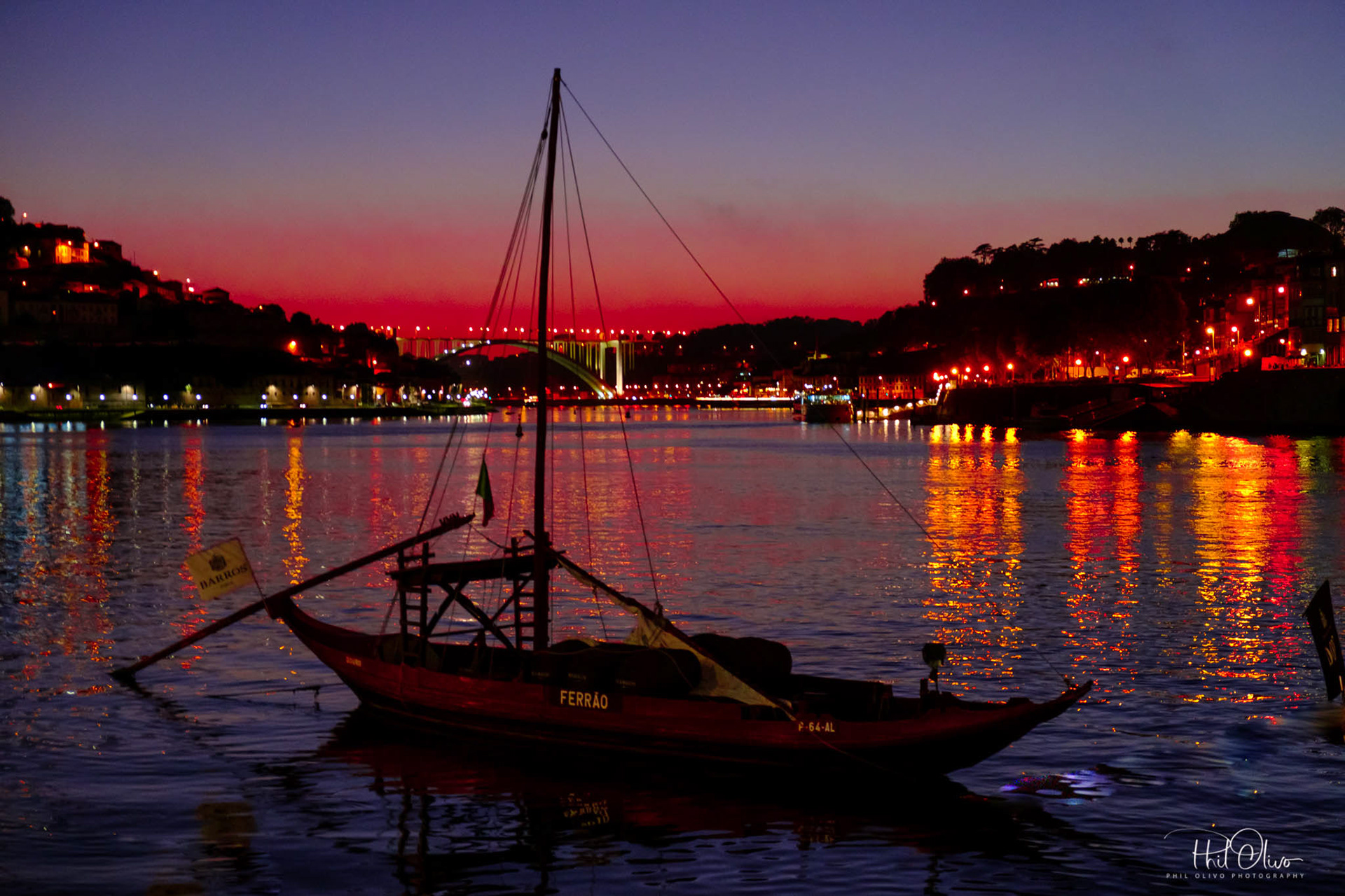 Sunset On The Douro River