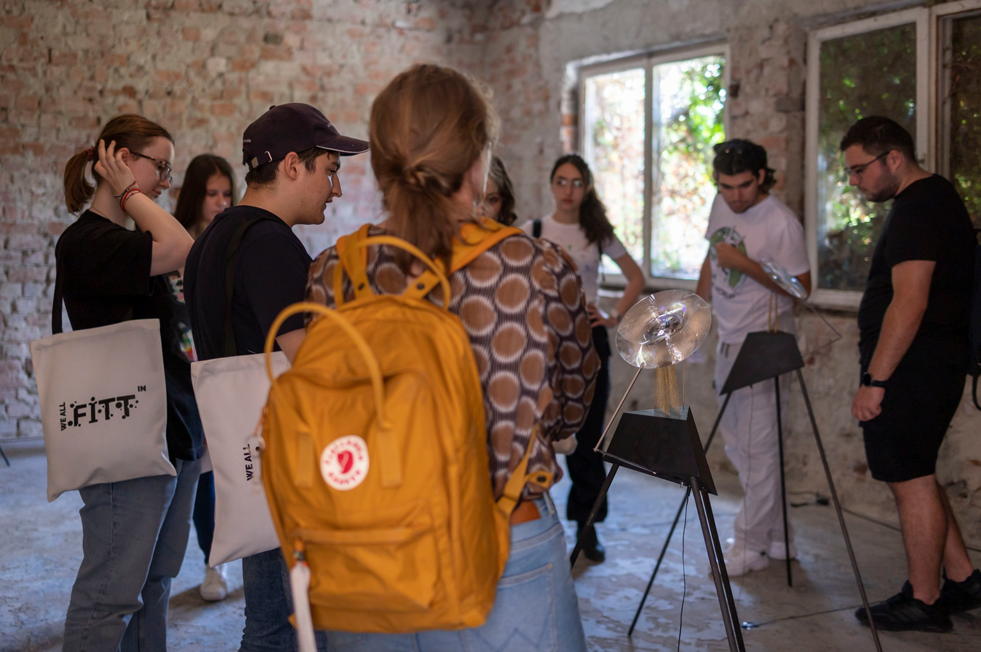 Sonic Narratives. listening. Photo: Daliana Iacobescu