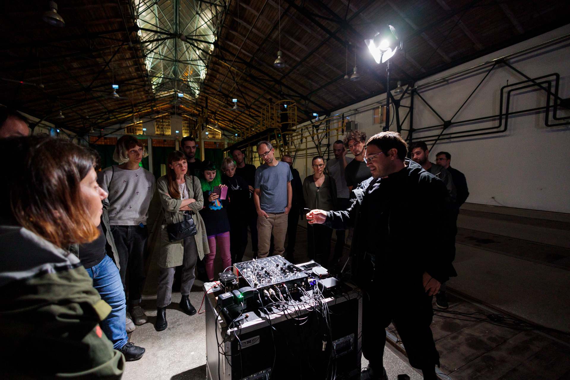 Mario de Vega at Simultan Festival 2022. Photo_ Petru Cojocaru