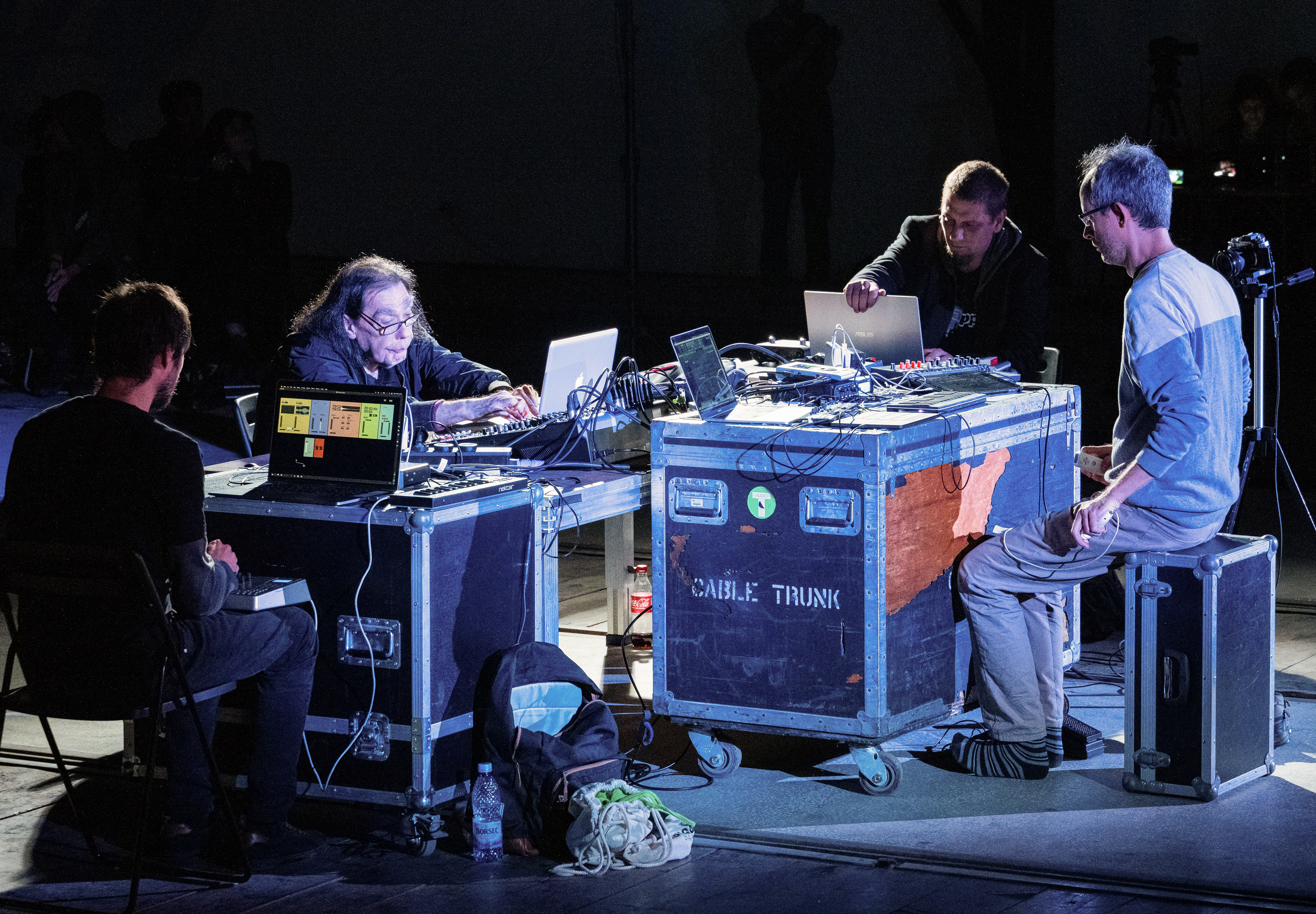 Ion Dumitrescu at Simultan Festival 2022. Photo: Jonathan Crabb