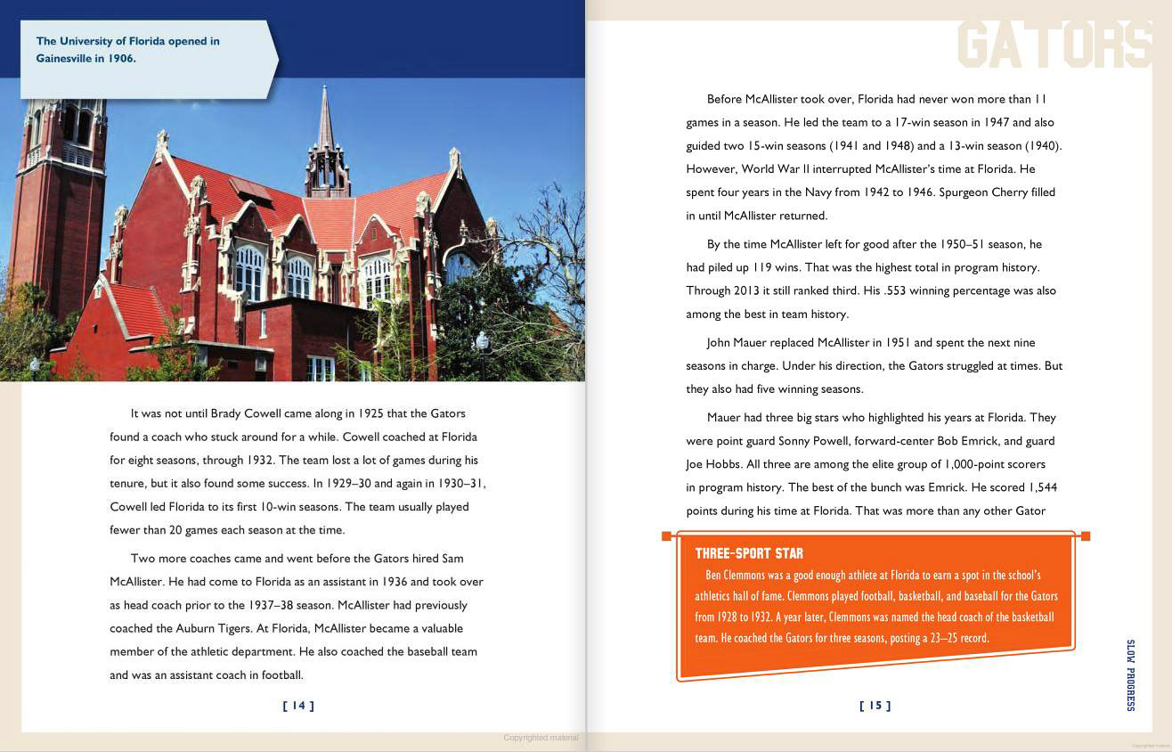 Florida Gators, a book by Brian Howell