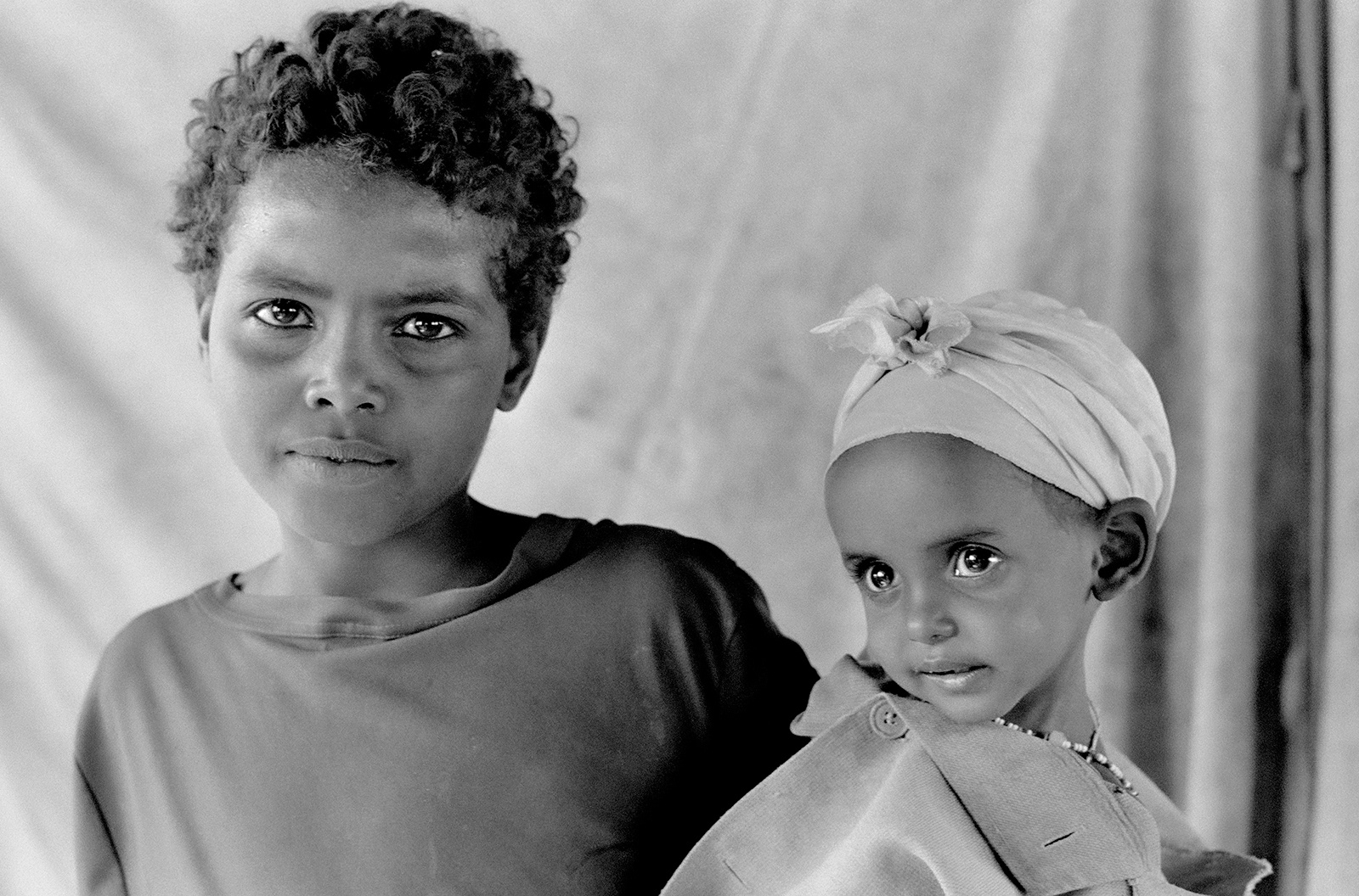 Somali refugees at a feeding centre in eastern Ethiopia