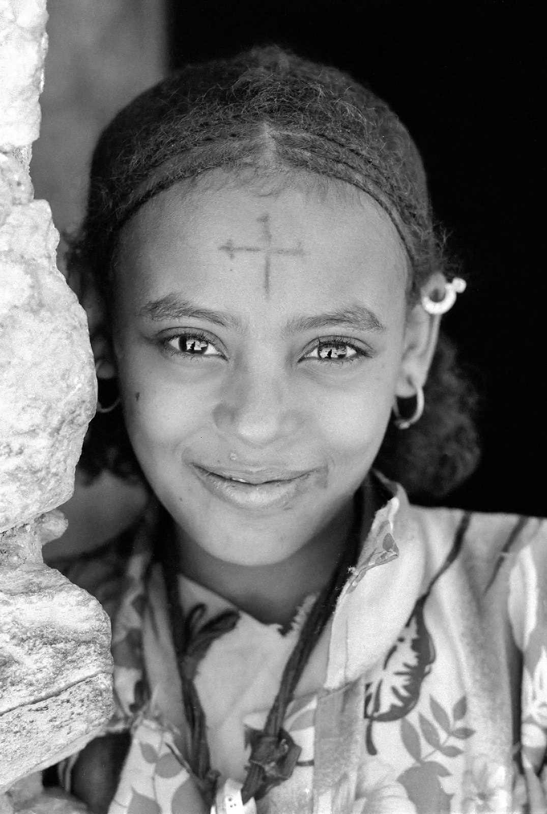 Coptic Christian girl. Adua, Ethiopia