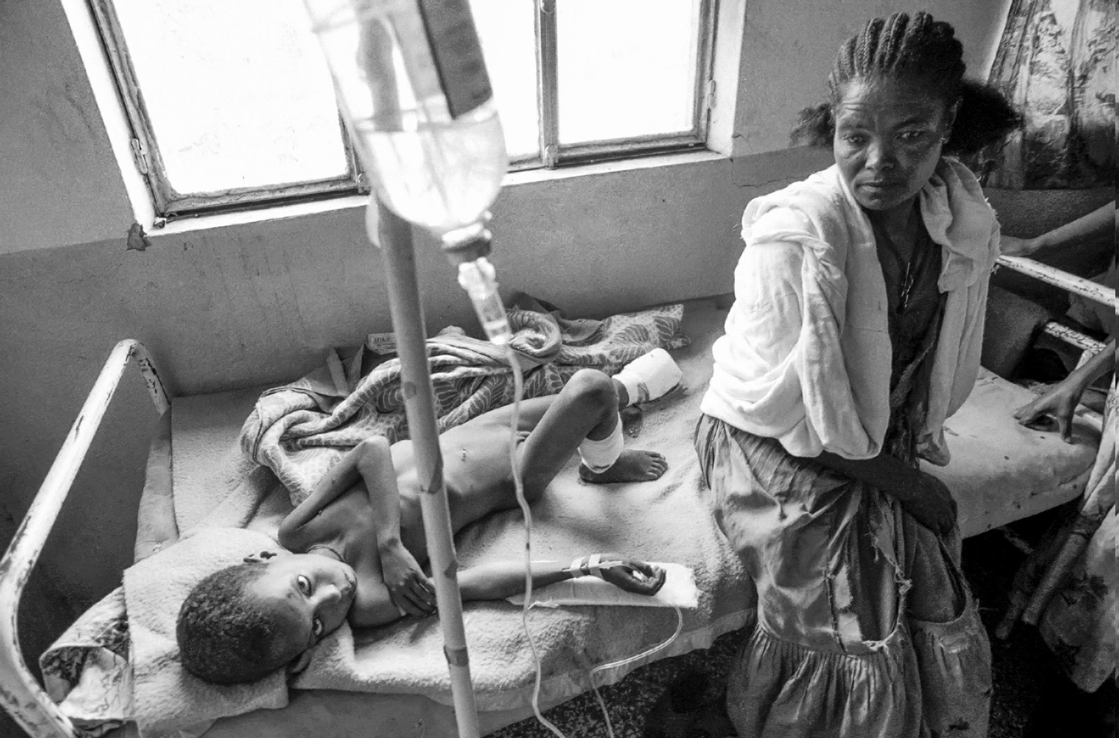 Shepherd boy, landmine victim. Tigray, Ethiopia