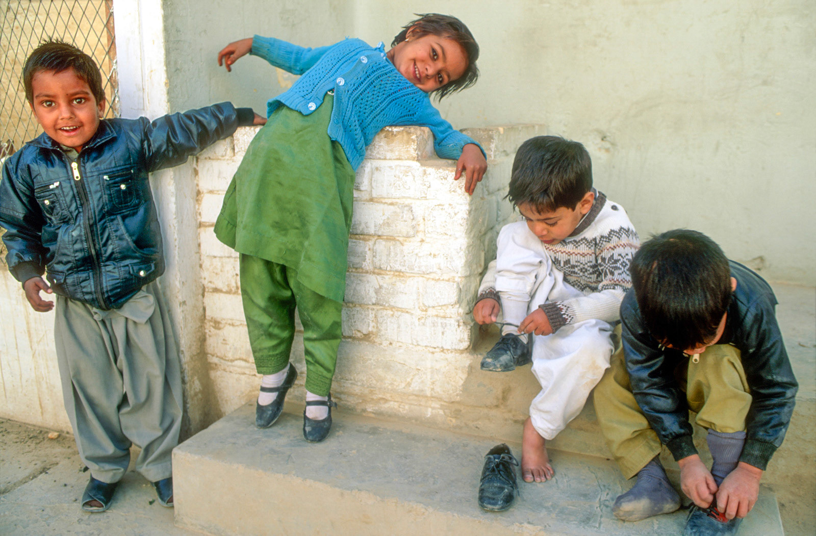 Primary school children, Quetta. Pakistan