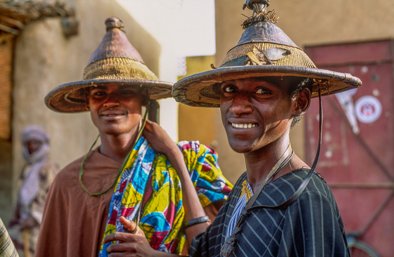 Two friends from the Fulani tribe. Douentza, Mali