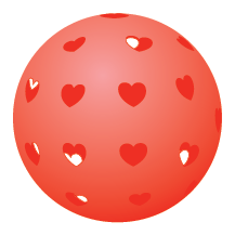 Pickleball with Hearts