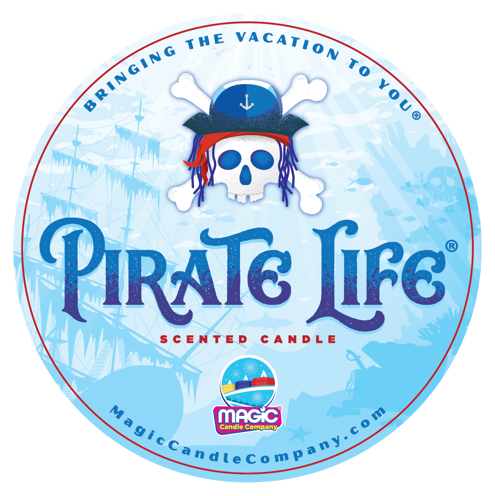 Updated Pirate Life Candle Label