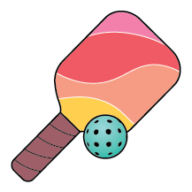 Pickleball with Paddle