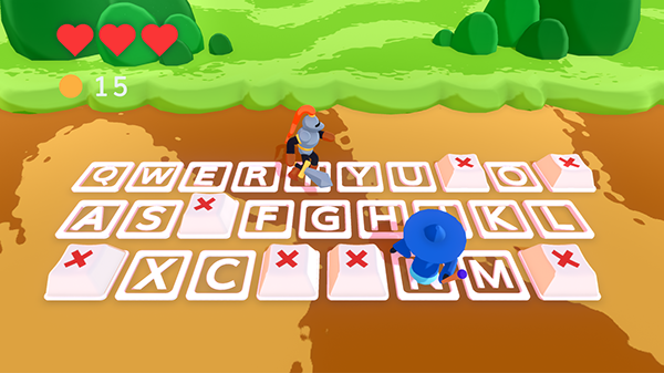 Use your wits to counter each enemy type.