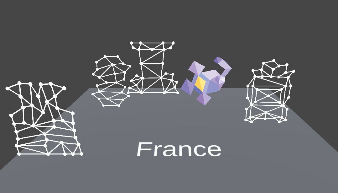 Early prototype of the diorama in-game.