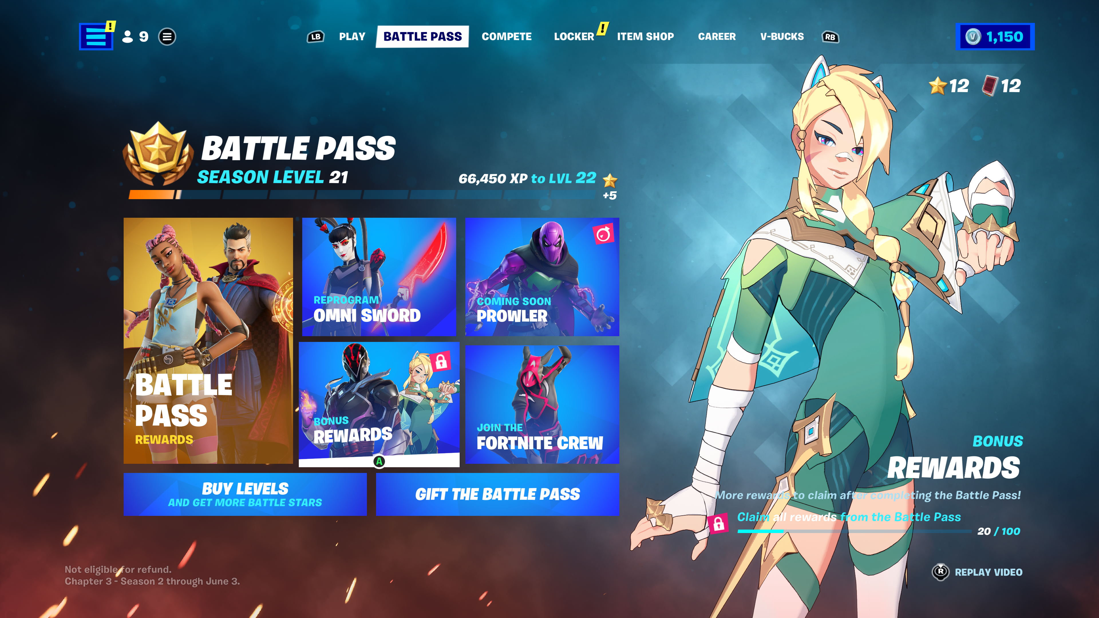The previous Landing page in Chapter 3.