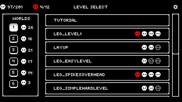 Over 50+ levels planned for the Steam release.