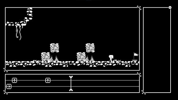 Screenshot of the build we submitted for the jam.