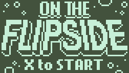 The title screen in-game!