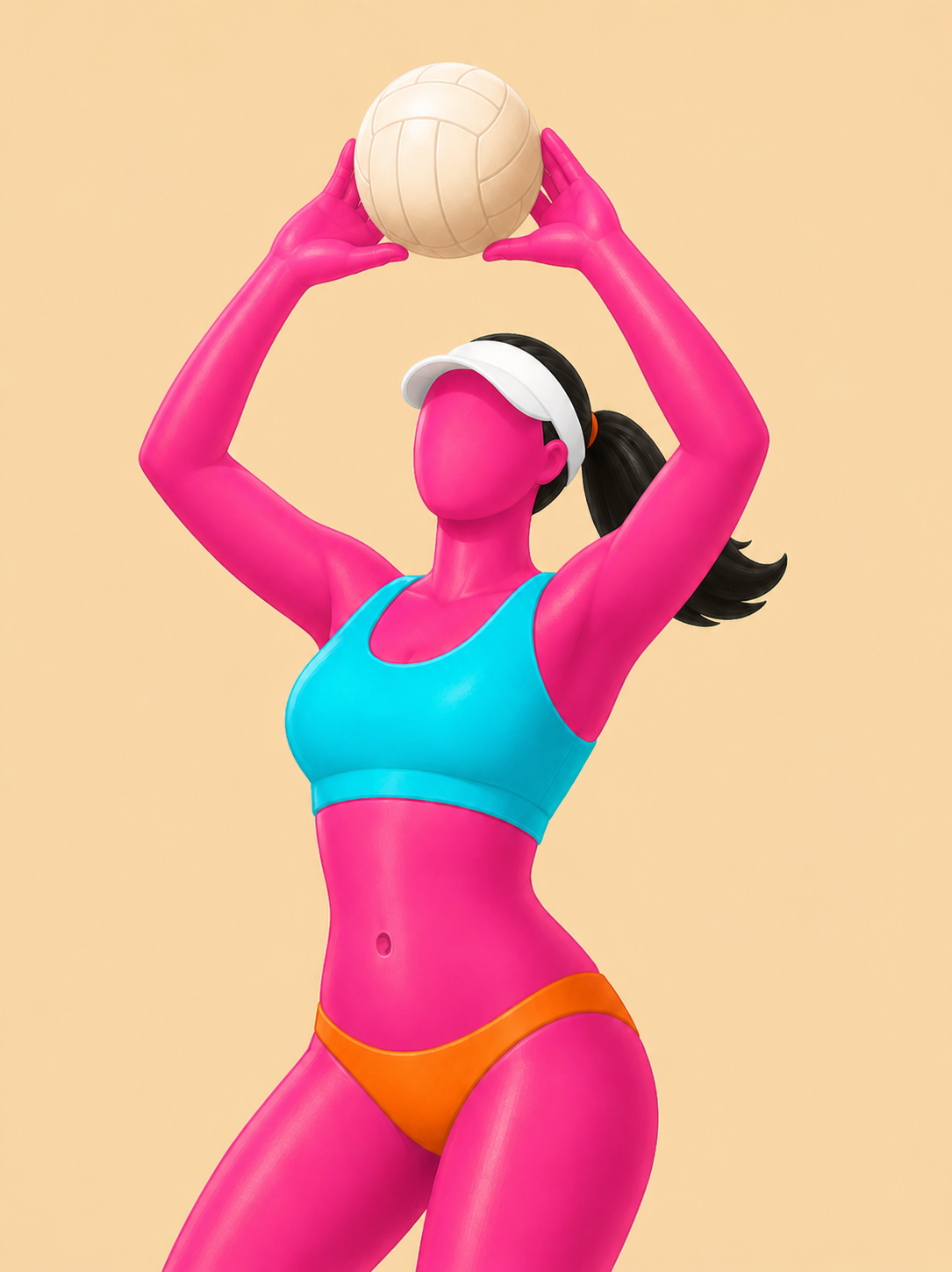 Beach Volleyball Set
