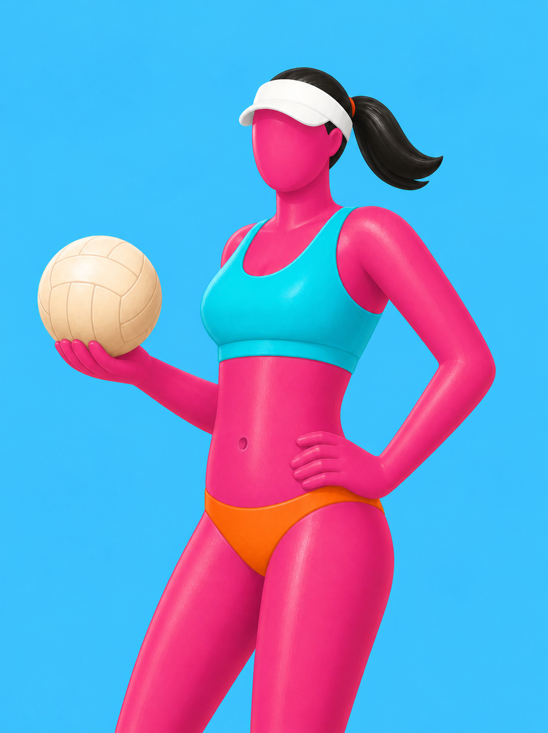 Beach Volleyball Player