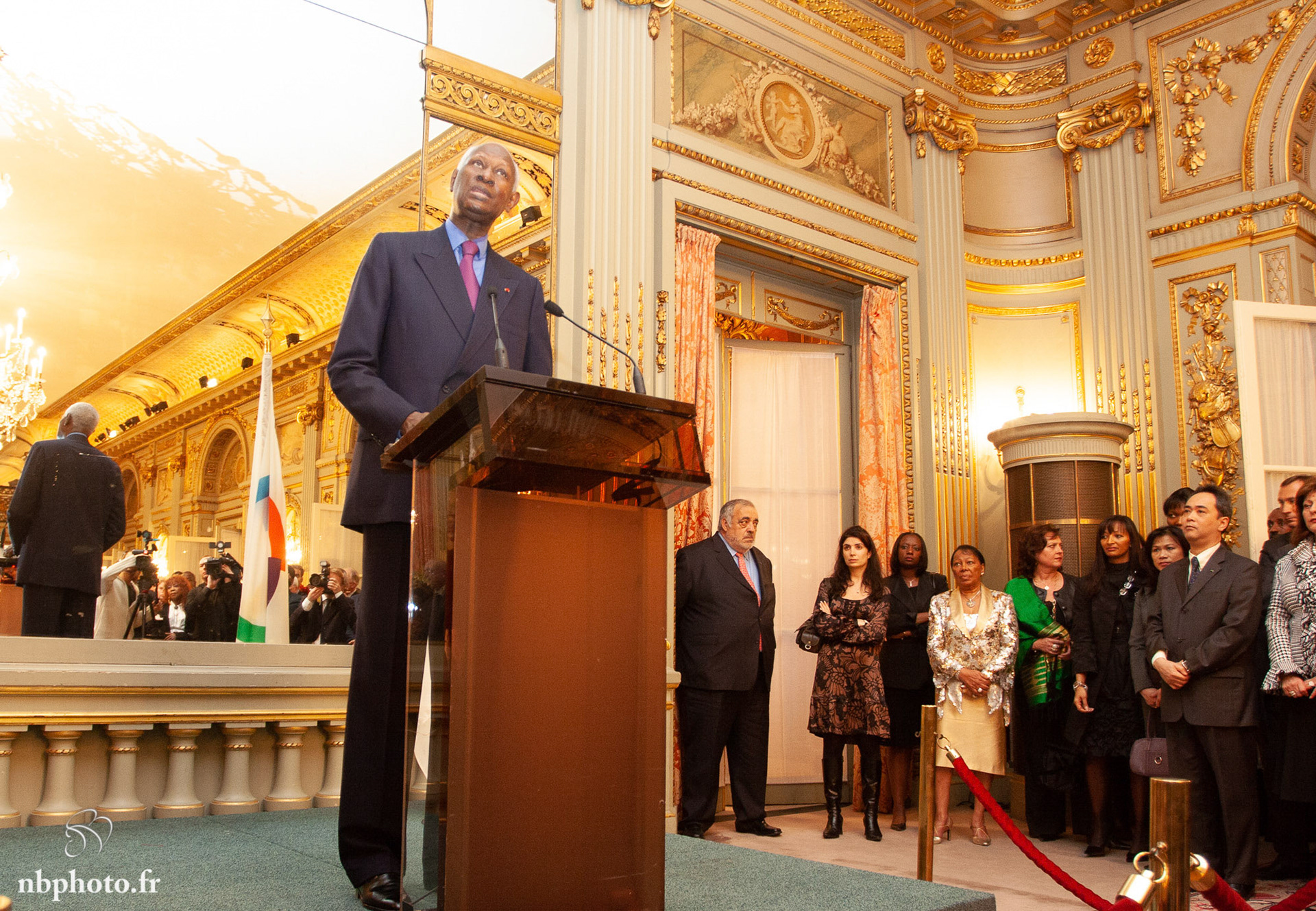 Abdou Diouf - Voeux 2008 du secrétaire général de la francophonie
