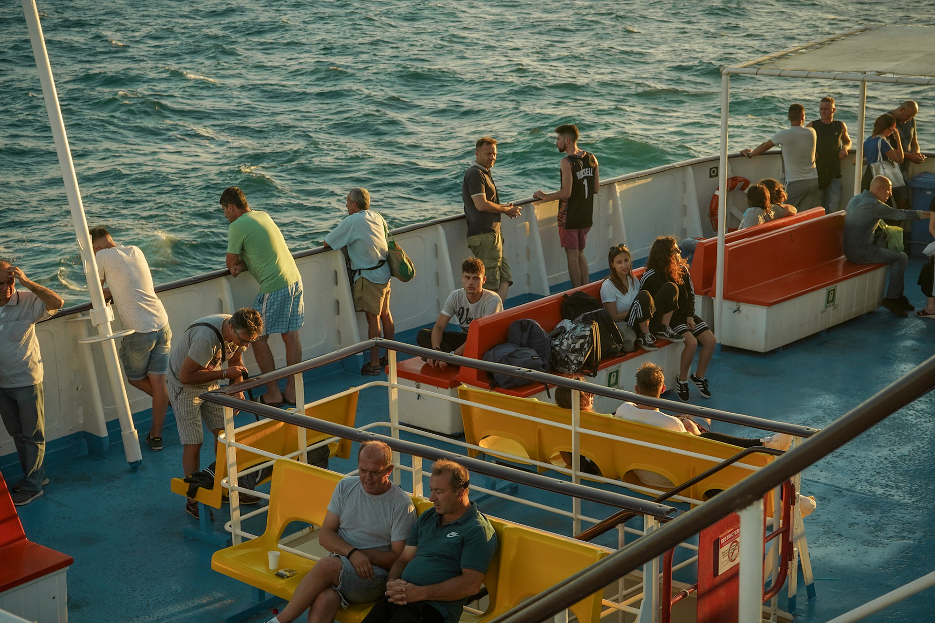 Ferry from Bari to Corfu
