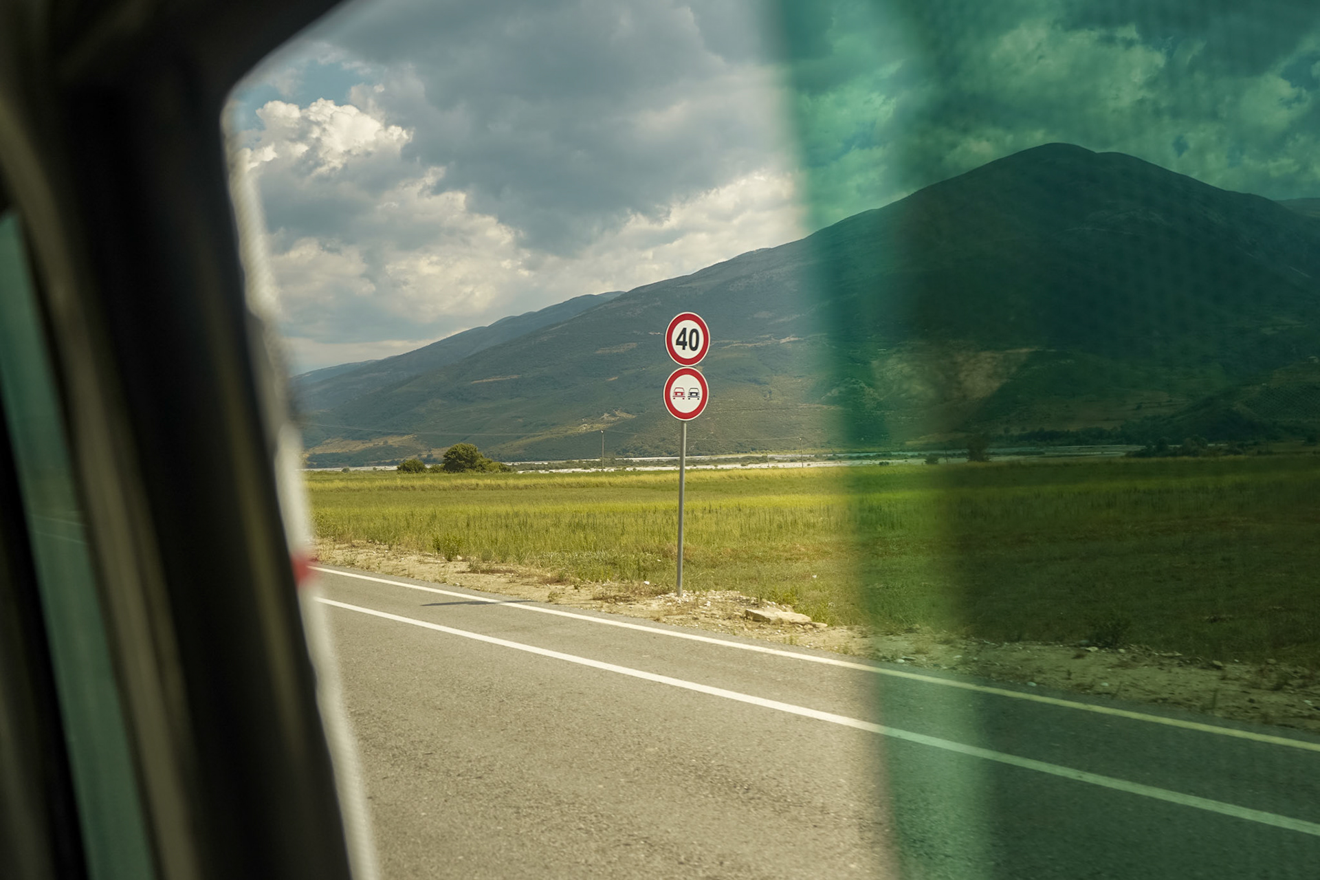 On our way to Elbasan, ALBANIA