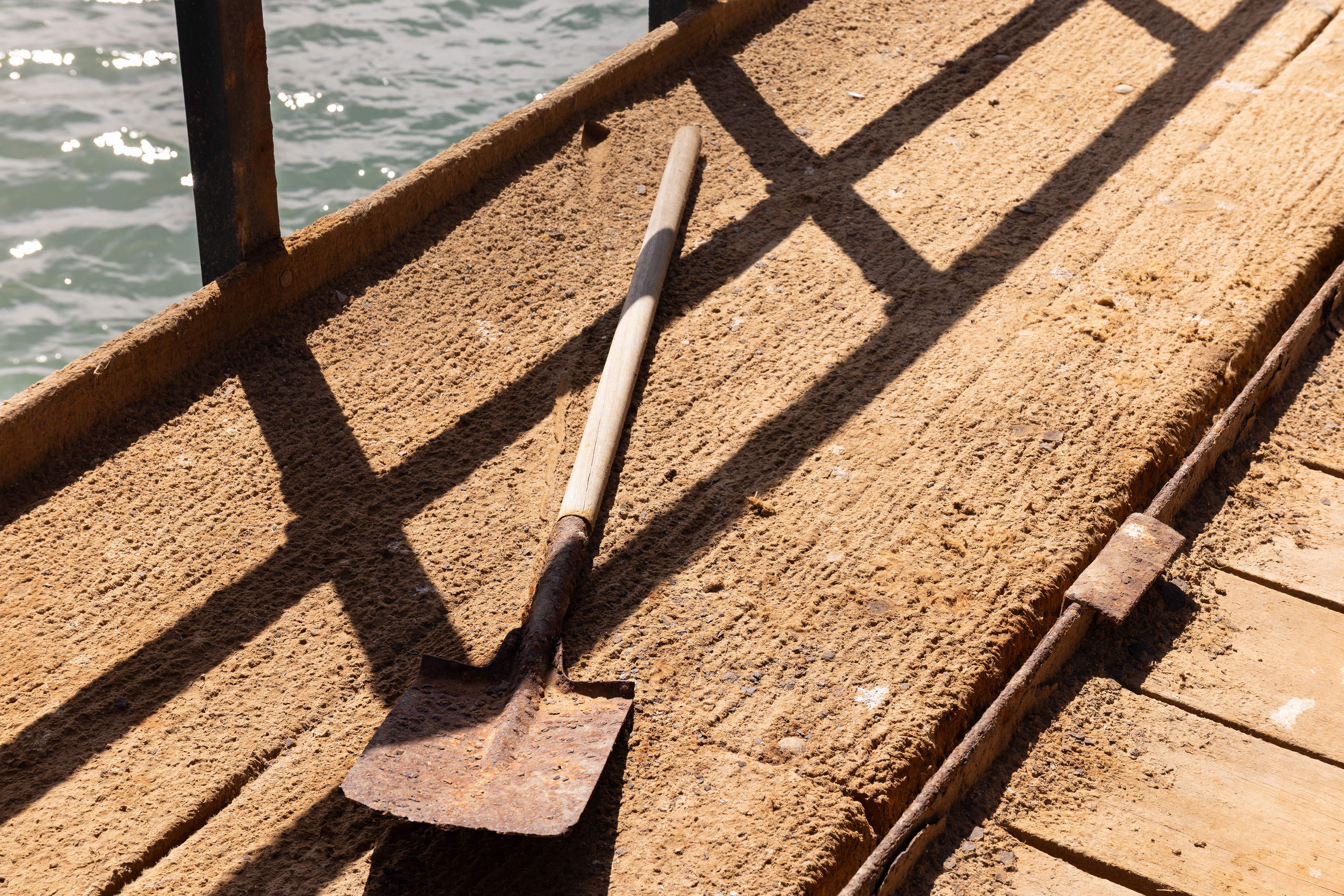 Down Tools - Looking for all the world like a worker just dropped his tools when the mine was abandoned nearly 100 years ago. Elizabeth Bay, Namibia.