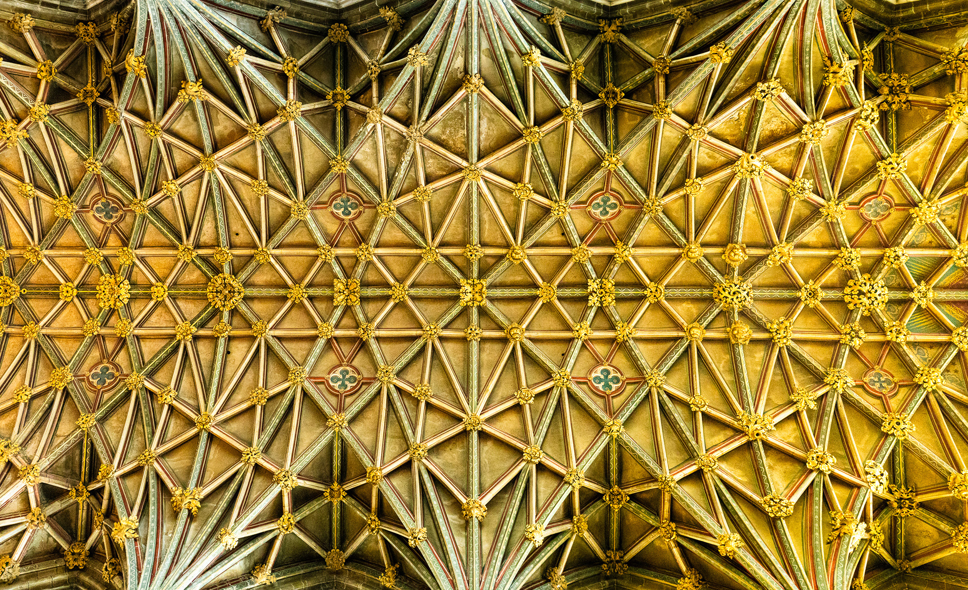 Intricate Ceiling, Gloucester Cathedral.