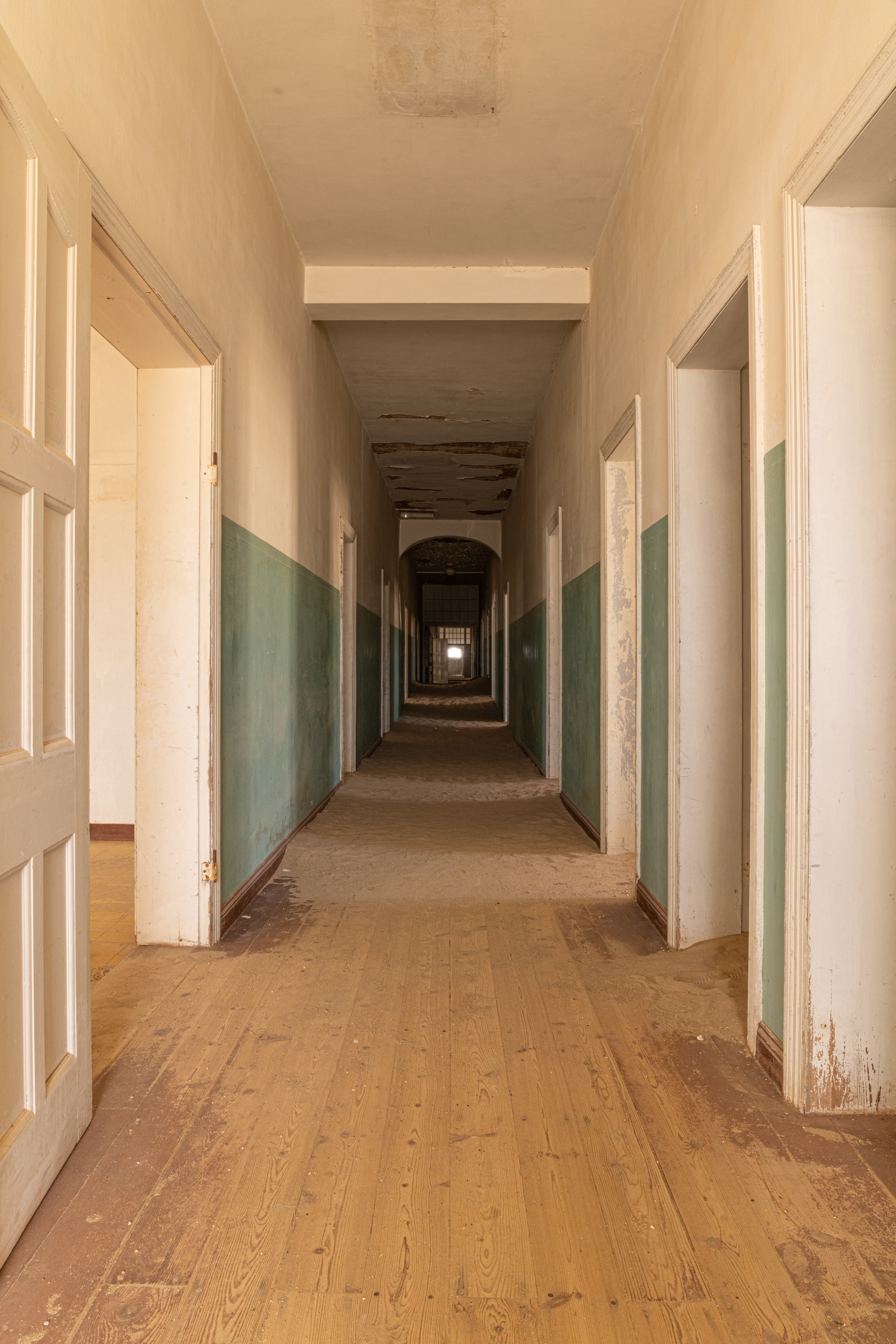 Hospital Rounds - Kolmanskop once boasted its own hospital. Kolmanskop, Namibia.