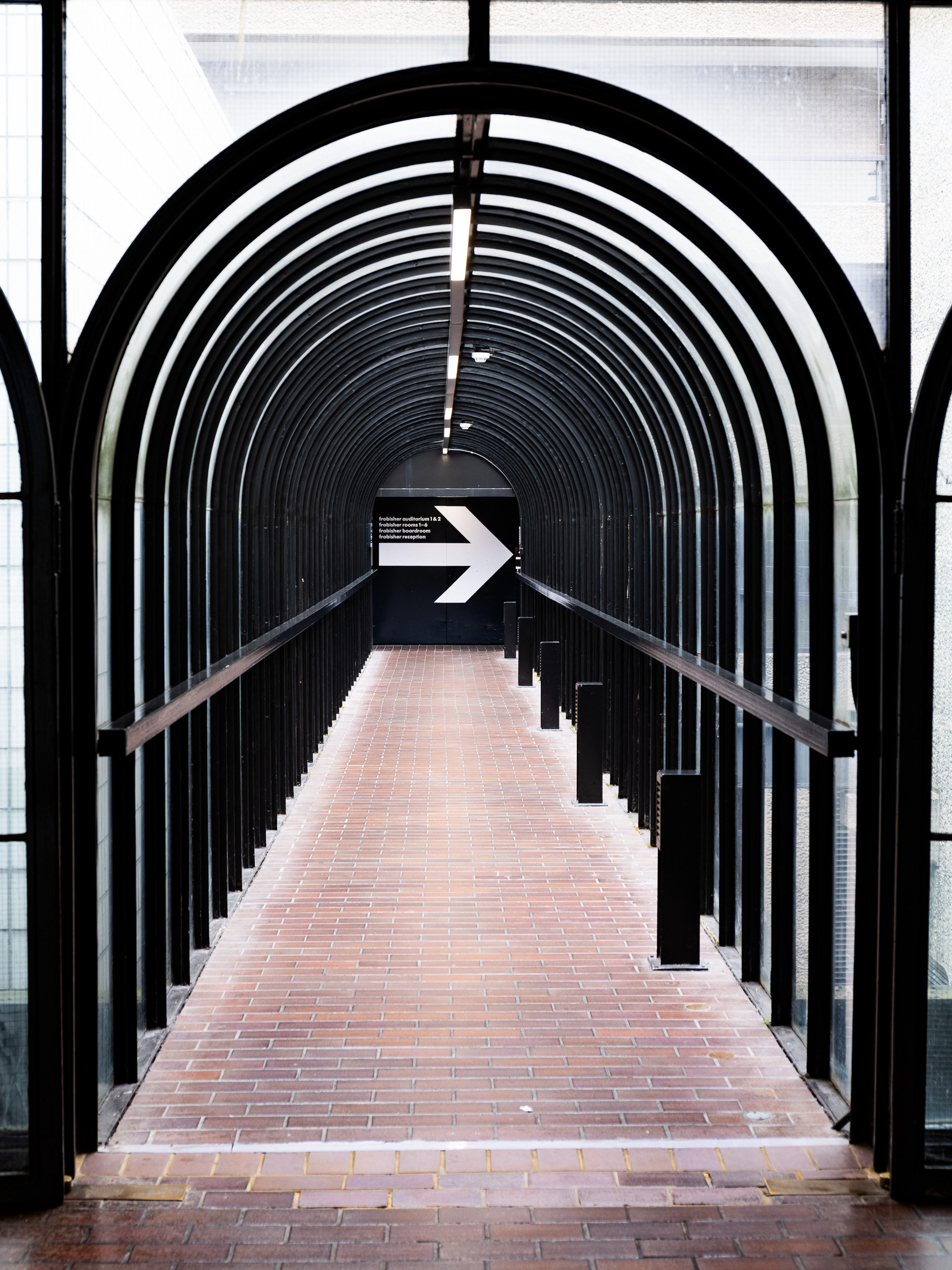 One way. Barbican, London